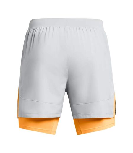 Short Launch Homme Gris Under Armour