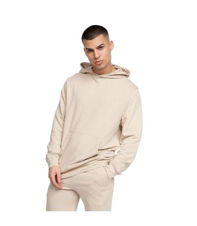 Sweat à capuche emmson homme beige gris Crosshatch