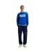 Sweat Motif/style Logo Niero Homme Bleu Hugo-4