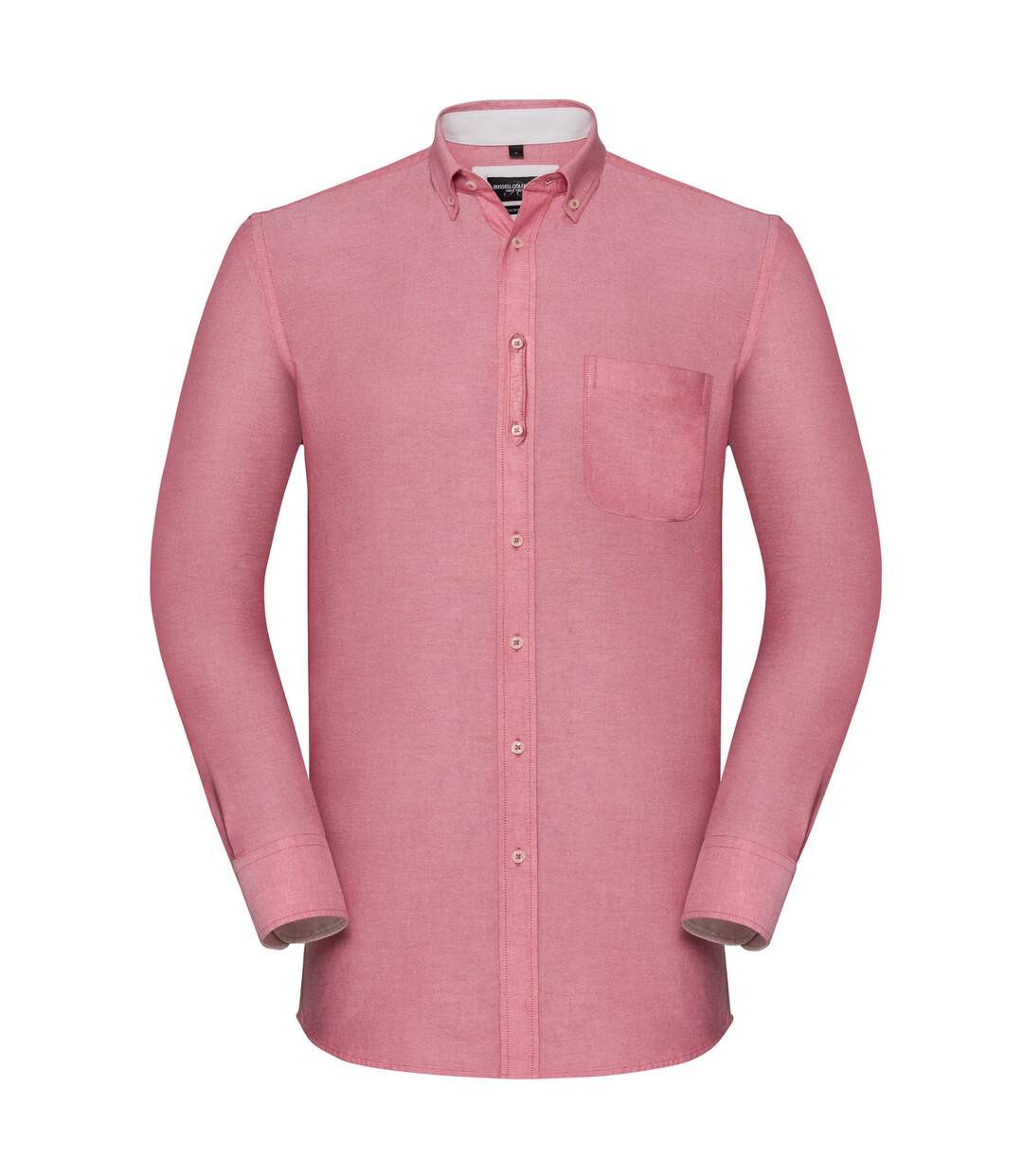 Chemise homme rouge / blanc cassé Russell Collection