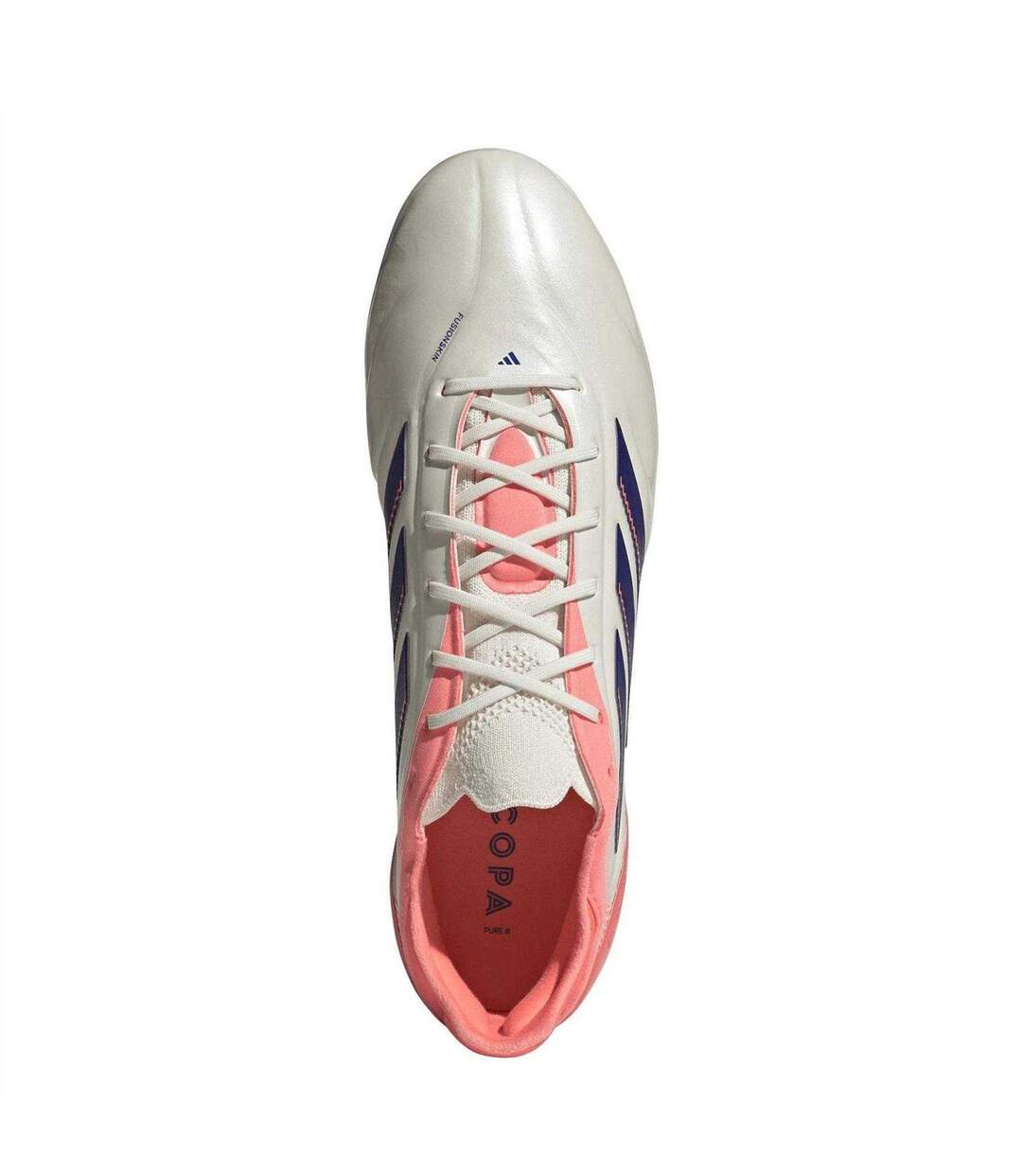 Chaussures De Foot Pour Terrain Artificiel Copa Pure Homme Blanc Cassé Bleu Vif Adidas-4