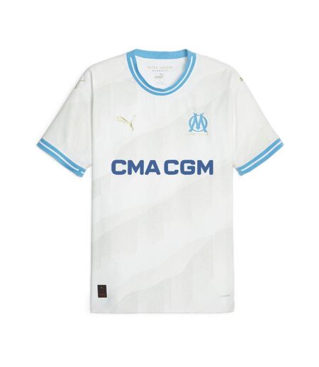 OM Maillot Authentique Domicile Blanc/Bleu Homme Puma 23/24 - S