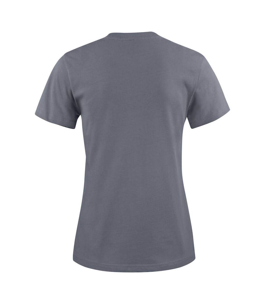 Womens/ladies Heavier Pro T-shirt Steel Grey Printer-2