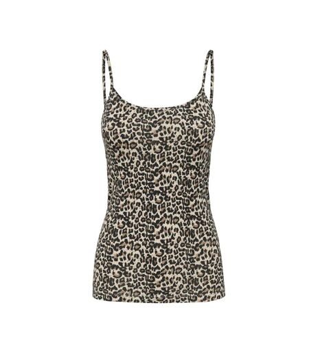 Débardeur marron/noir femme jdy ava 15148401 - l