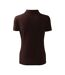 Polo Motif/style Uni Femme Marron Malfini-1