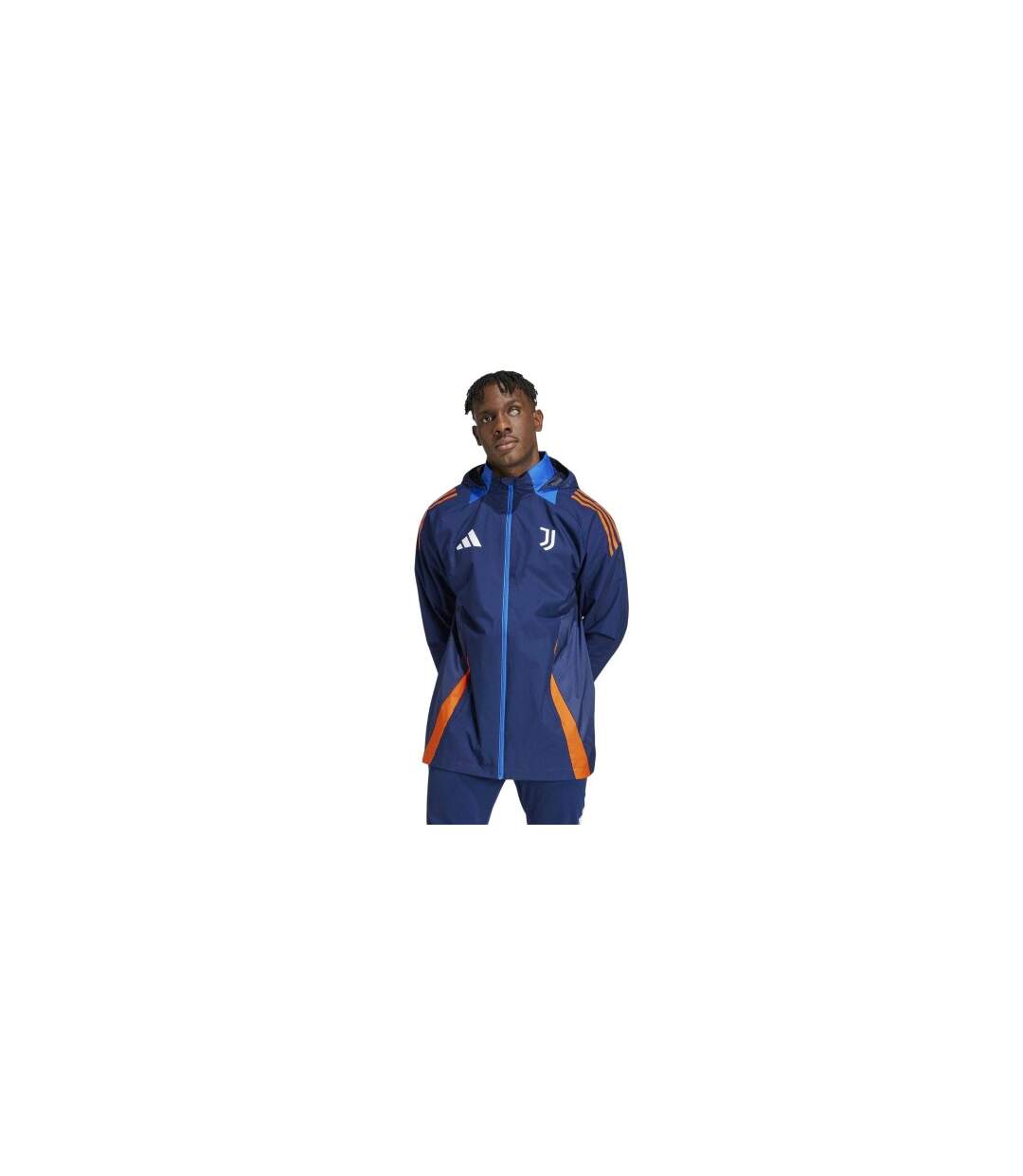 Mens Tiro 24 Competition Juventus Fc Tracksuit Top Team Navy Blue Adidas-1