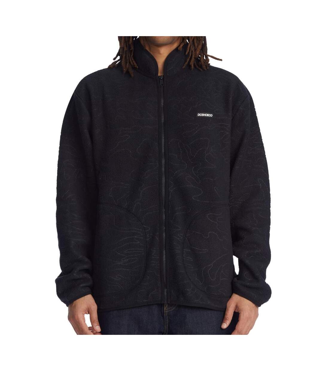 Veste polaire noir homme dc shoes outsider-1
