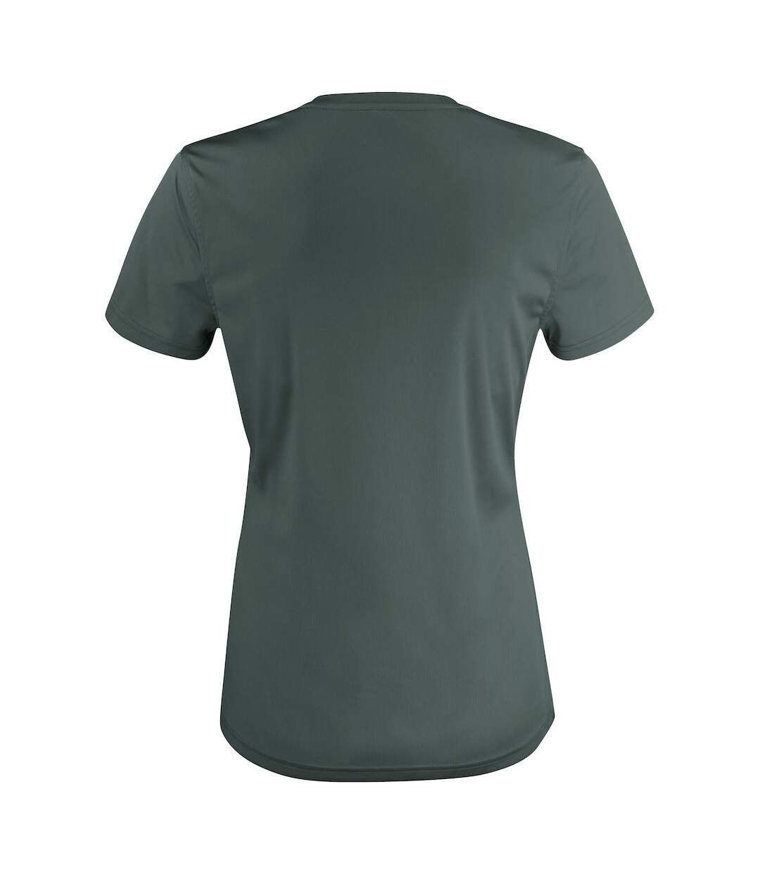 T-shirt basic active femme gris foncé Clique