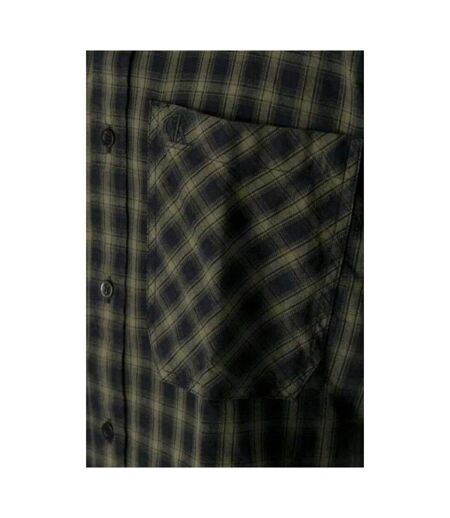 Chemise Motif/style À Carreaux Homme Vert Calvin Klein