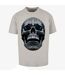 Mens Diamond Skull Oversized T-shirt Light Asphalt Forgotten Faces-2