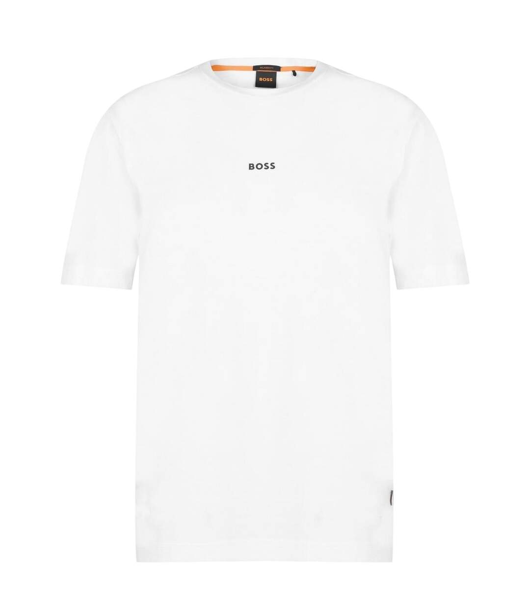 Mens Tchup Logo Oversized T-shirt White Boss-2