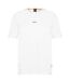 Mens Tchup Logo Oversized T-shirt White Boss-2