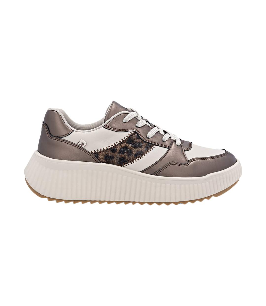 Basket Basse Cuir Rieker Rock-2