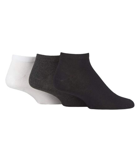 SOCKSHOP - Lot de 3 paires de socquettes basses en bambou homme