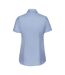 Russell Womens/ladies Herringbone Short Sleeve Work Shirt (Light Blue)
