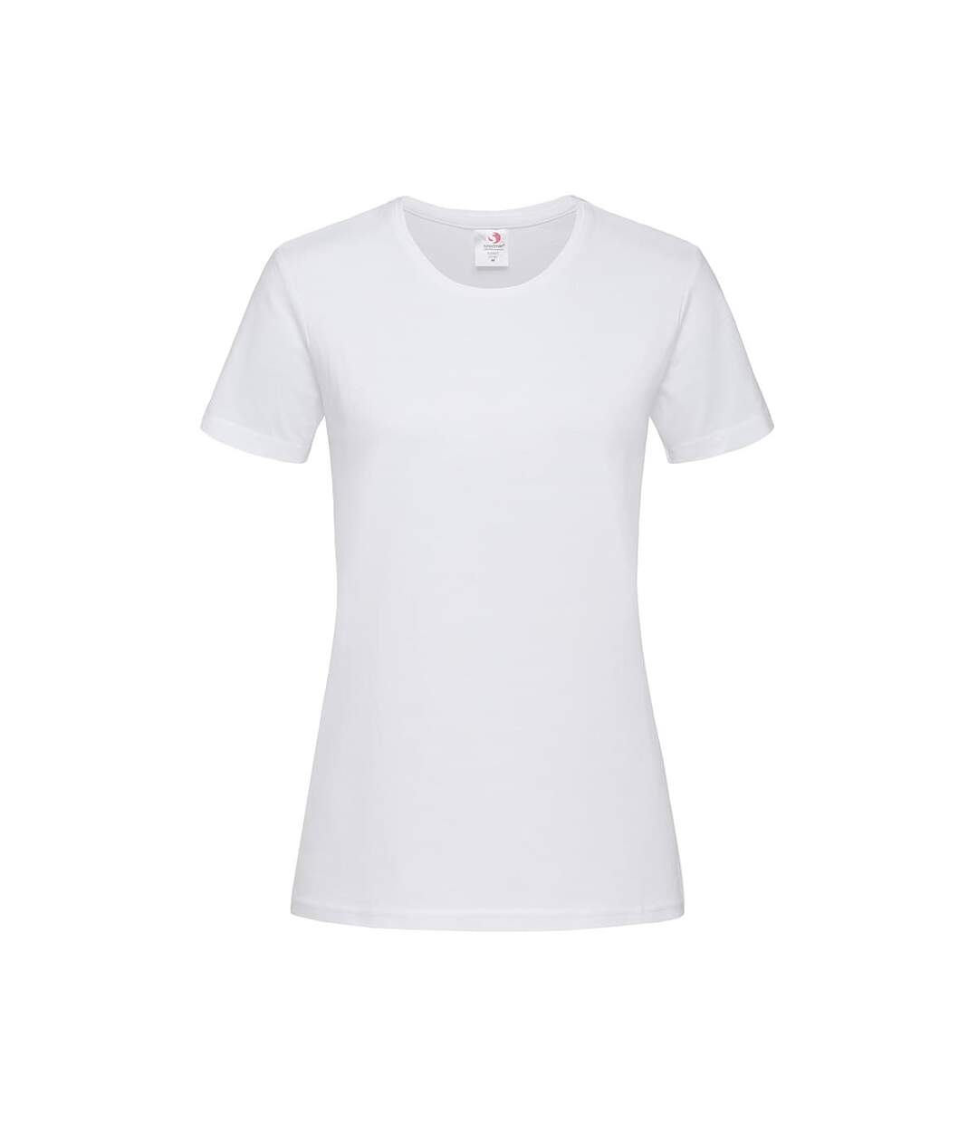 T-shirt confort femme blanc Stedman-1