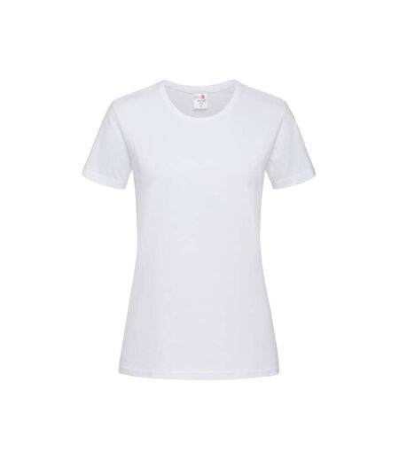 T-shirt confort femme blanc Stedman