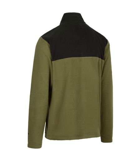 Haut Polaire Curtiston Homme Vert Kaki Sombre Trespass