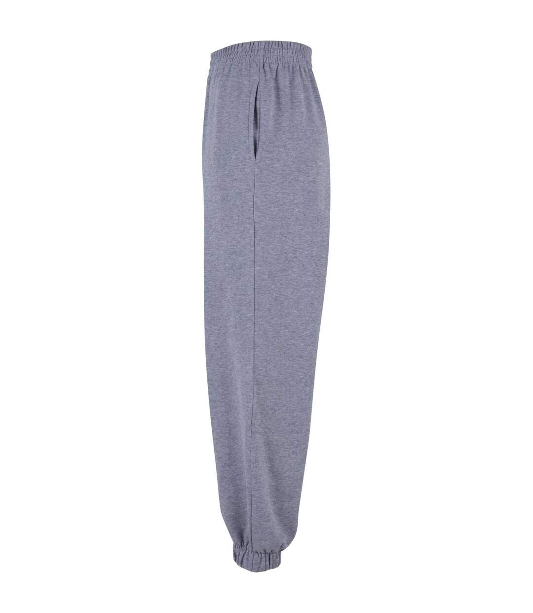 Pantalon De Jogging Femme Gris Chiné Build Your Brand-4