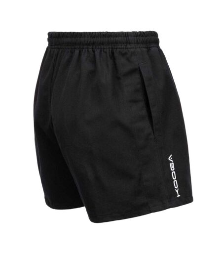 Short De Rugby Adulte Noir KooGa
