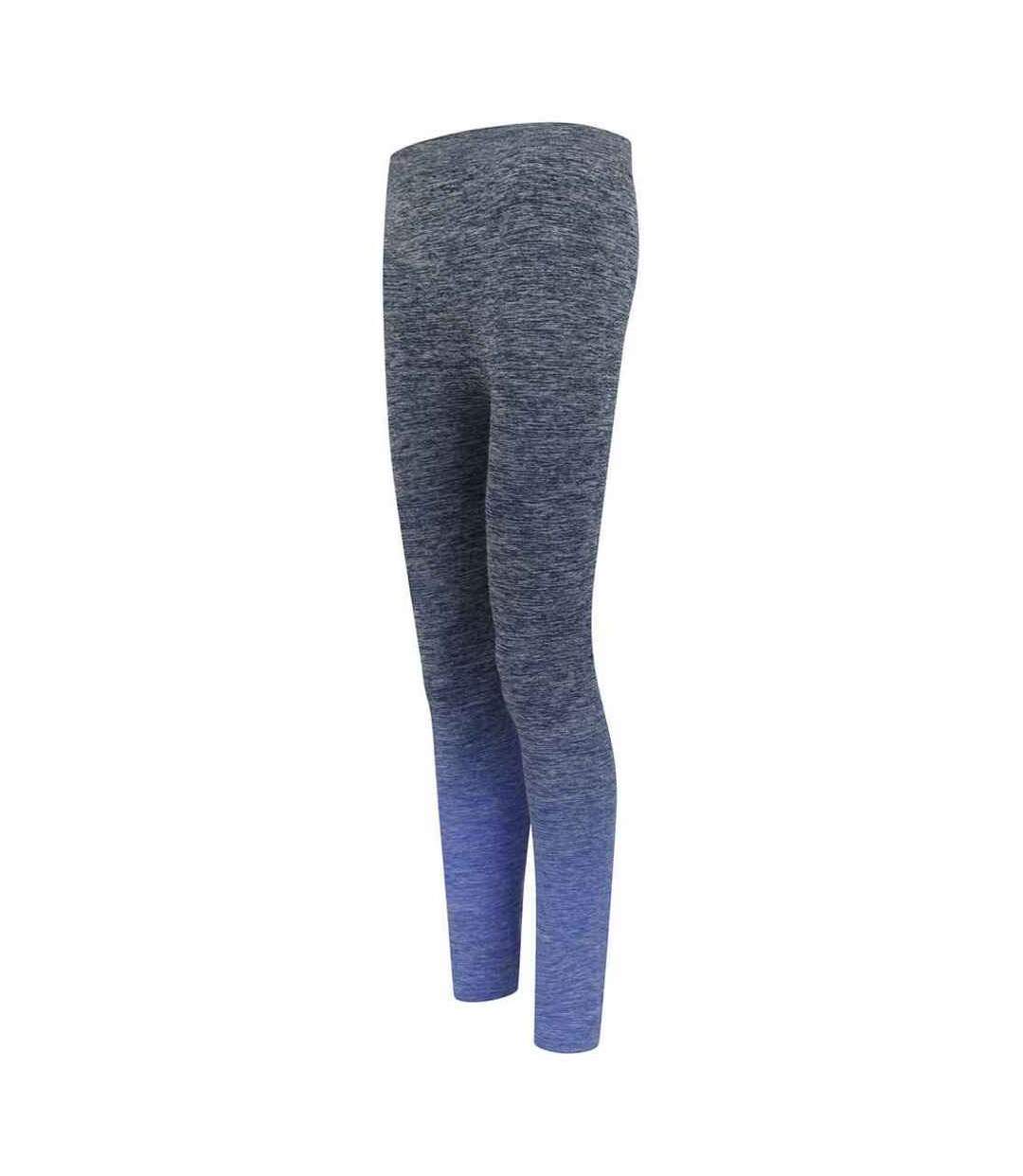 Legging femme bleu marine / bleu chiné Tombo-3