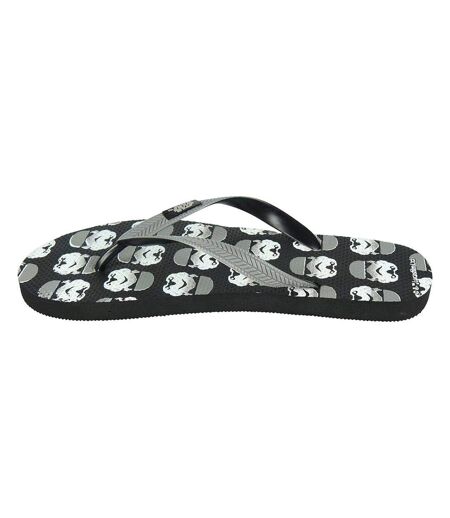 Tongs Stormtrooper Adulte Noir Blanc Star Wars