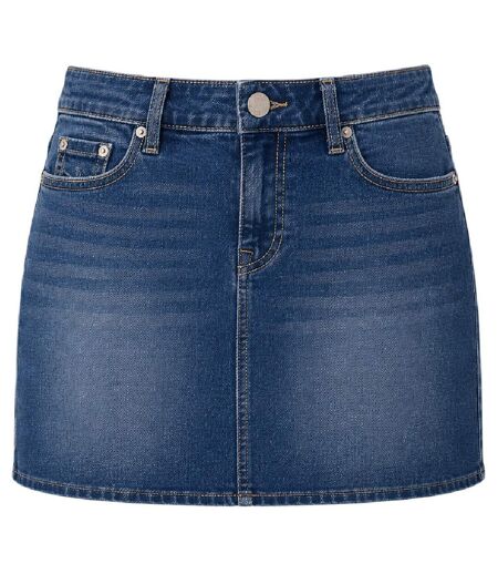 Mini Jupe Motif/style Uni Sadie Femme Bleu Foncé True Religion