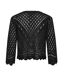 Cardigan noir femme jdy sun 3/4 cropped-3
