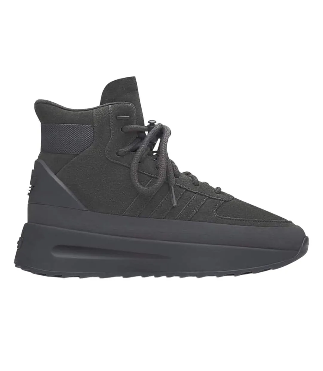 Baskets Montantes Motif/style Randonneur Athletics Los Angeles Homme Carbone Adidas-1