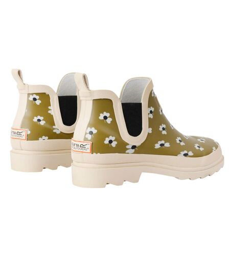 Bottes de pluie orla kiely femme olive Regatta