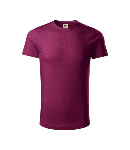 Mens Origin T-shirt Violet Pink Malfini