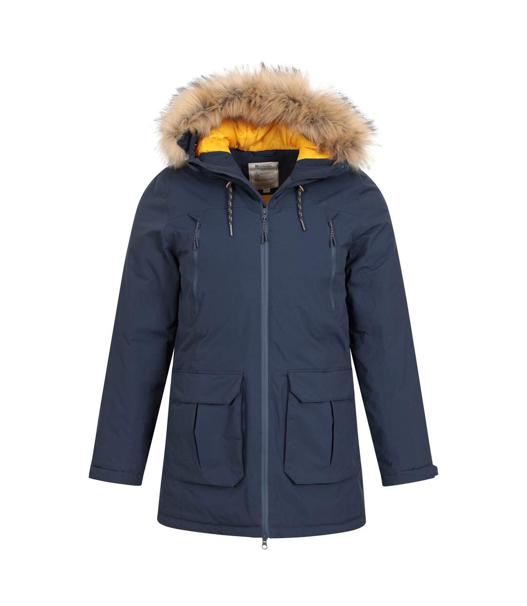 Mens Traverse Hybrid Waterproof Jacket Navy Mountain Warehouse-4