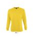Sweat shirt classique unisexe - 13250 - jaune