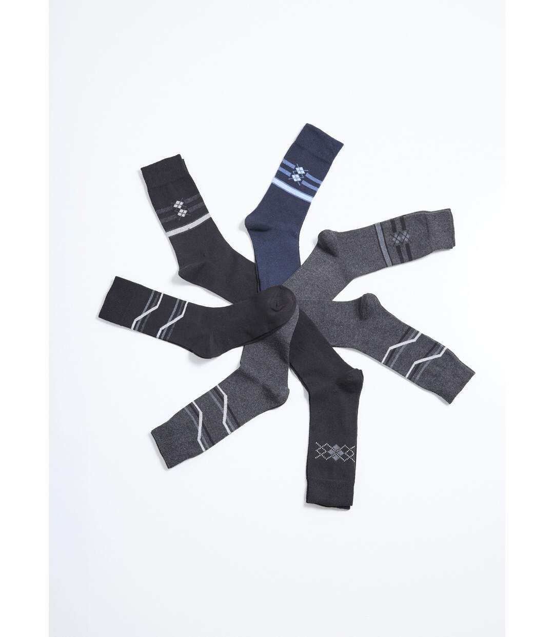 Lot de 7 Chaussettes fantaisie-1