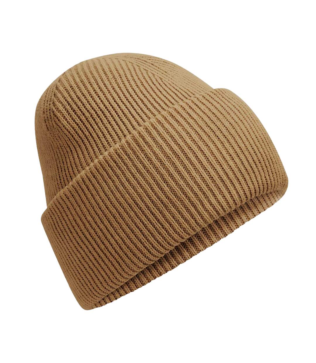 Bonnet Classic Deep Adulte Marron Clair Beechfield-1