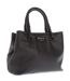 Faux Leather Tote Bag One Size Black Emporio Armani-3