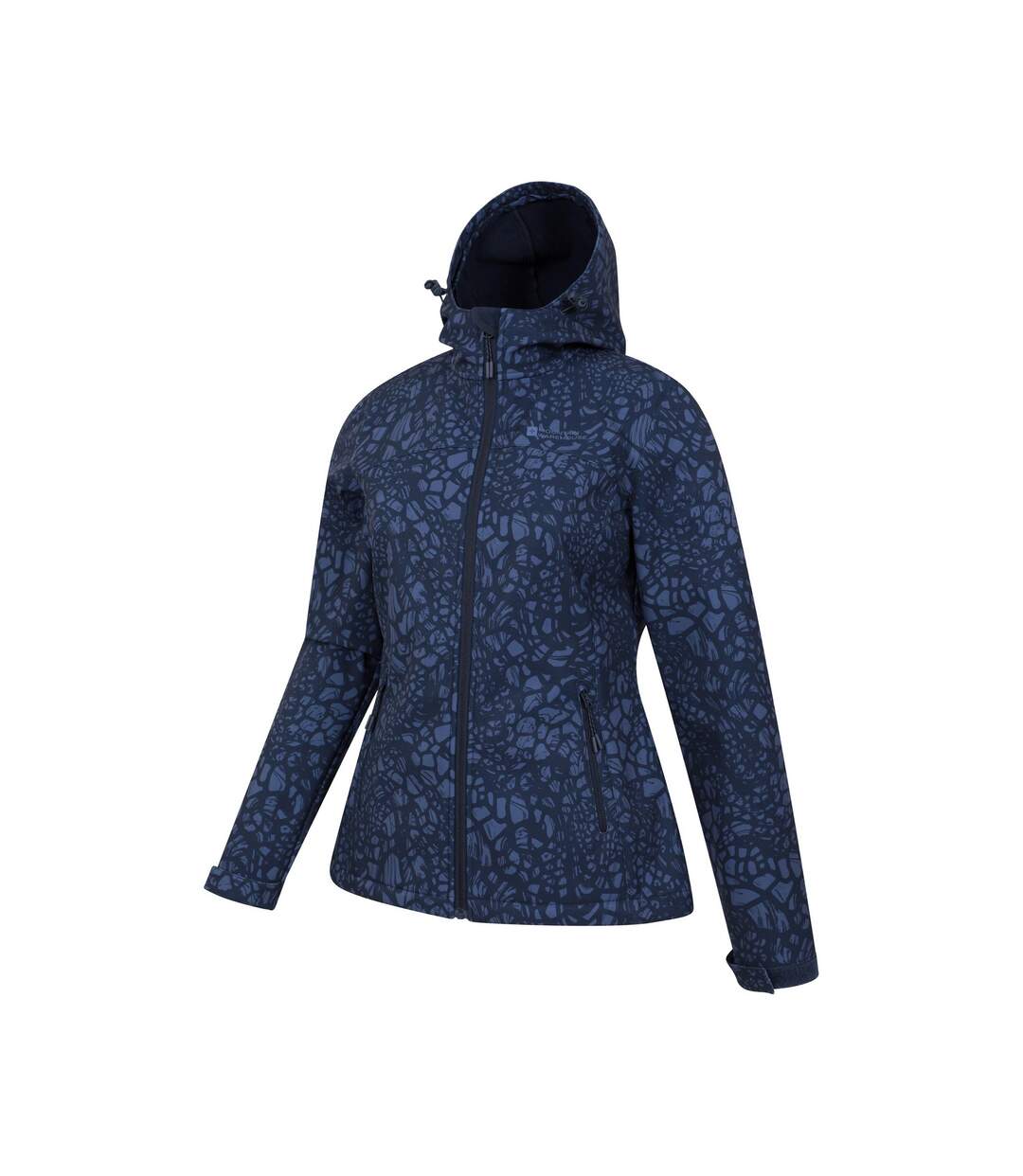 Veste softshell exodus femme bleu foncé Mountain Warehouse