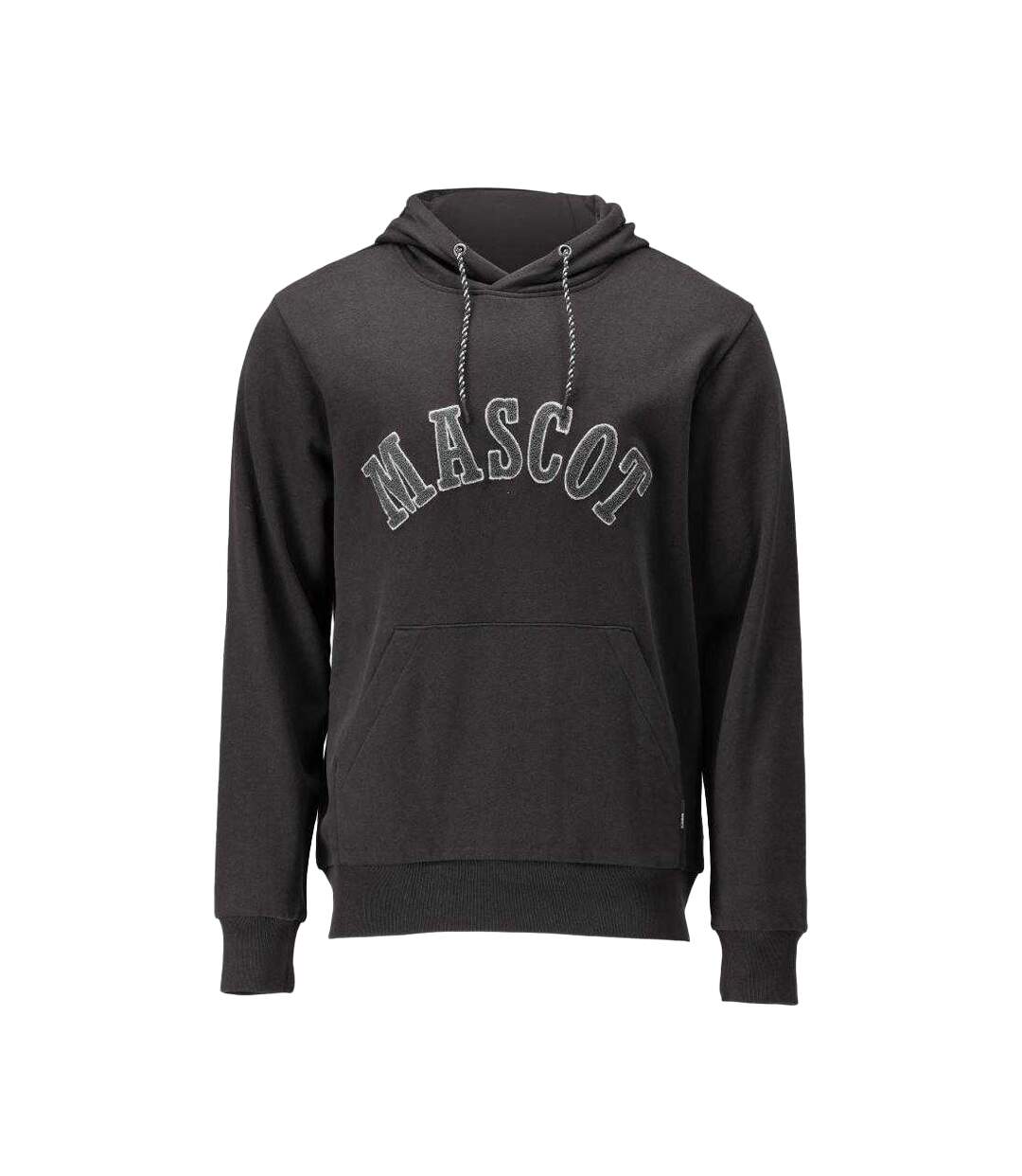 Mens Hoodie Black Mascot-1