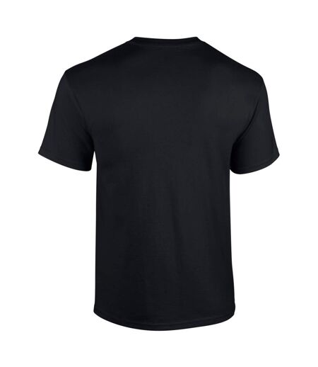 Gildan Mens Heavy Cotton Short Sleeve T-Shirt (Black) - UTBC481