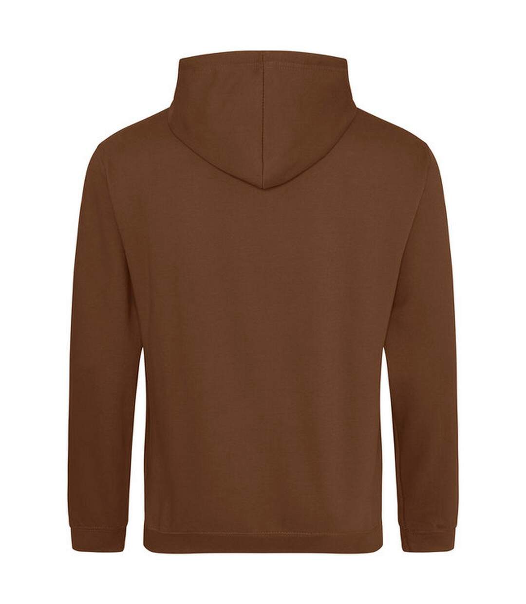 Sweat À Capuche College Adulte Marron Awdis-2