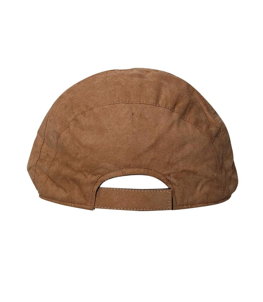 Casquette aspect daim-2