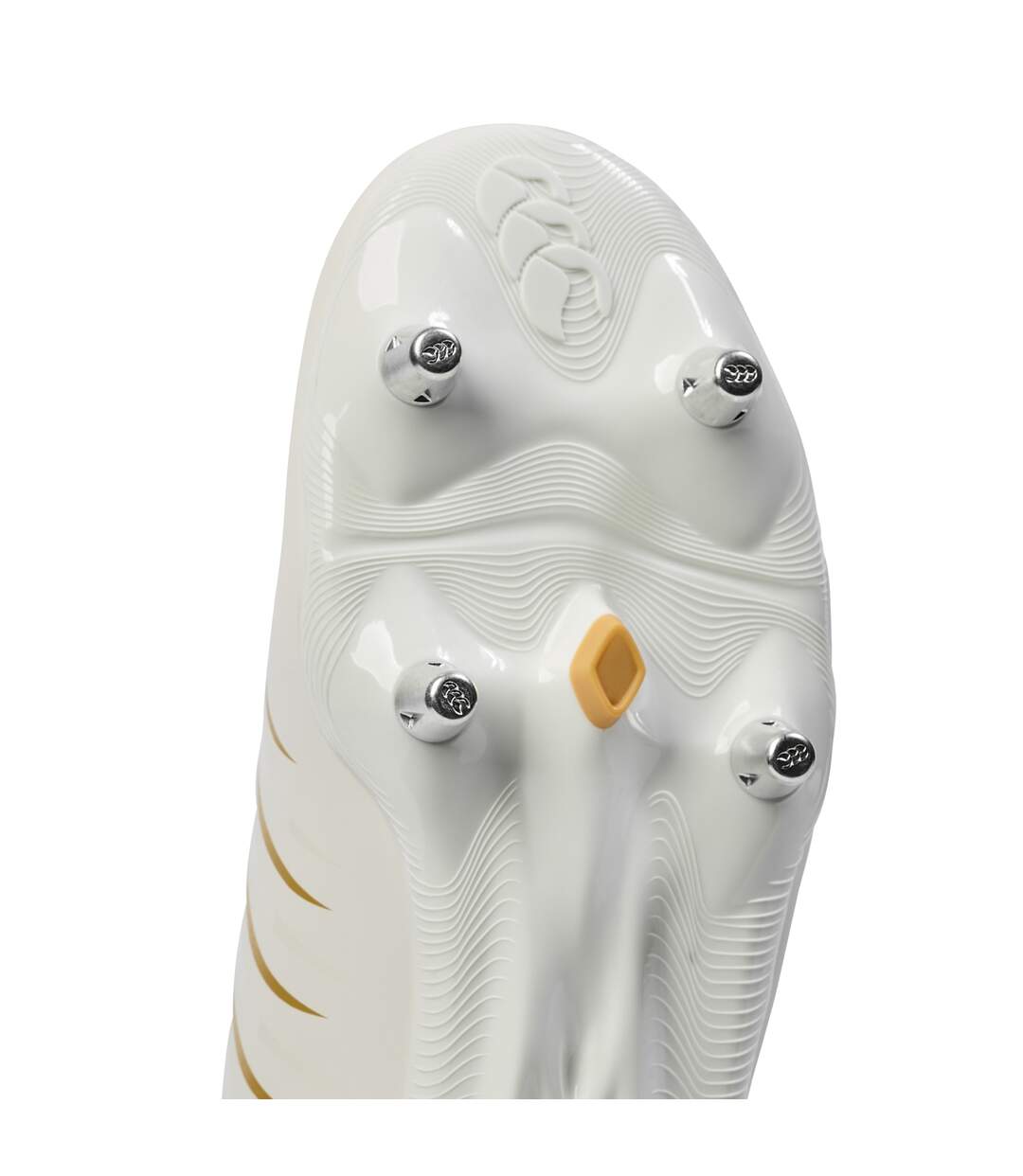 Unisex Adult Phoenix 2.0 Team Leather Soft Ground Rugby Boots White Canterbury-4