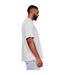 Casual Classics Mens Ringspun Cotton Extended Neckline T-Shirt (Heather Grey)