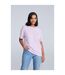 Womens/ladies Leena Organic Cotton Boxy T-shirt Light Purple Animal-1