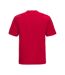 T-shirt homme rouge classique Russell