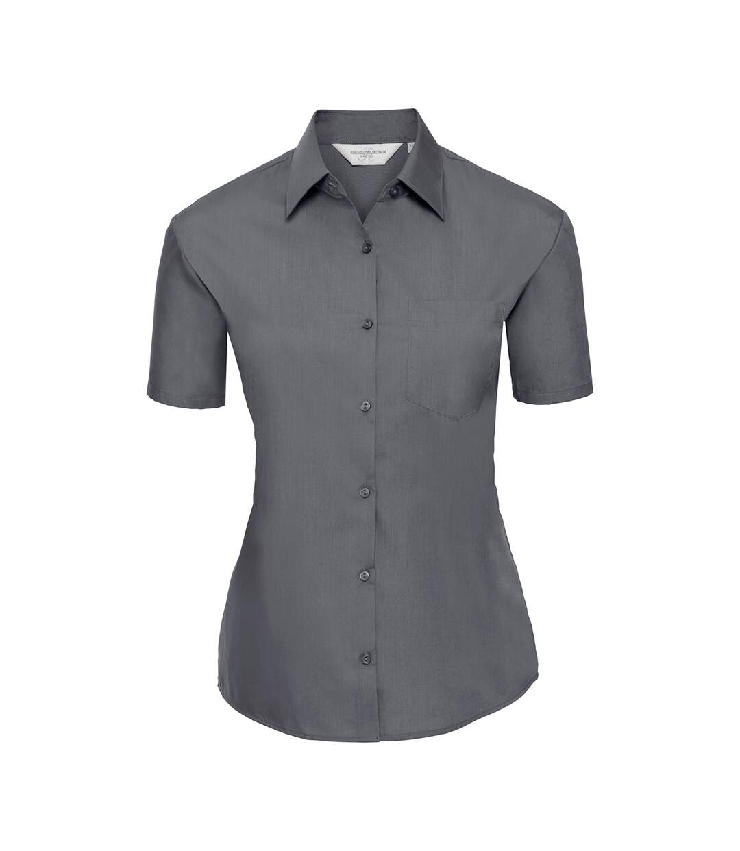 Chemisier Classic Femme Gris Foncé Russell Collection-1