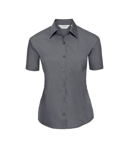 Chemisier Classic Femme Gris Foncé Russell Collection