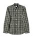Chemise Motif/style Damier Pelton Homme Noir Pretty Green-1