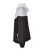 Veste Coupe-vent Adulte Noir Blanc Build Your Brand-3