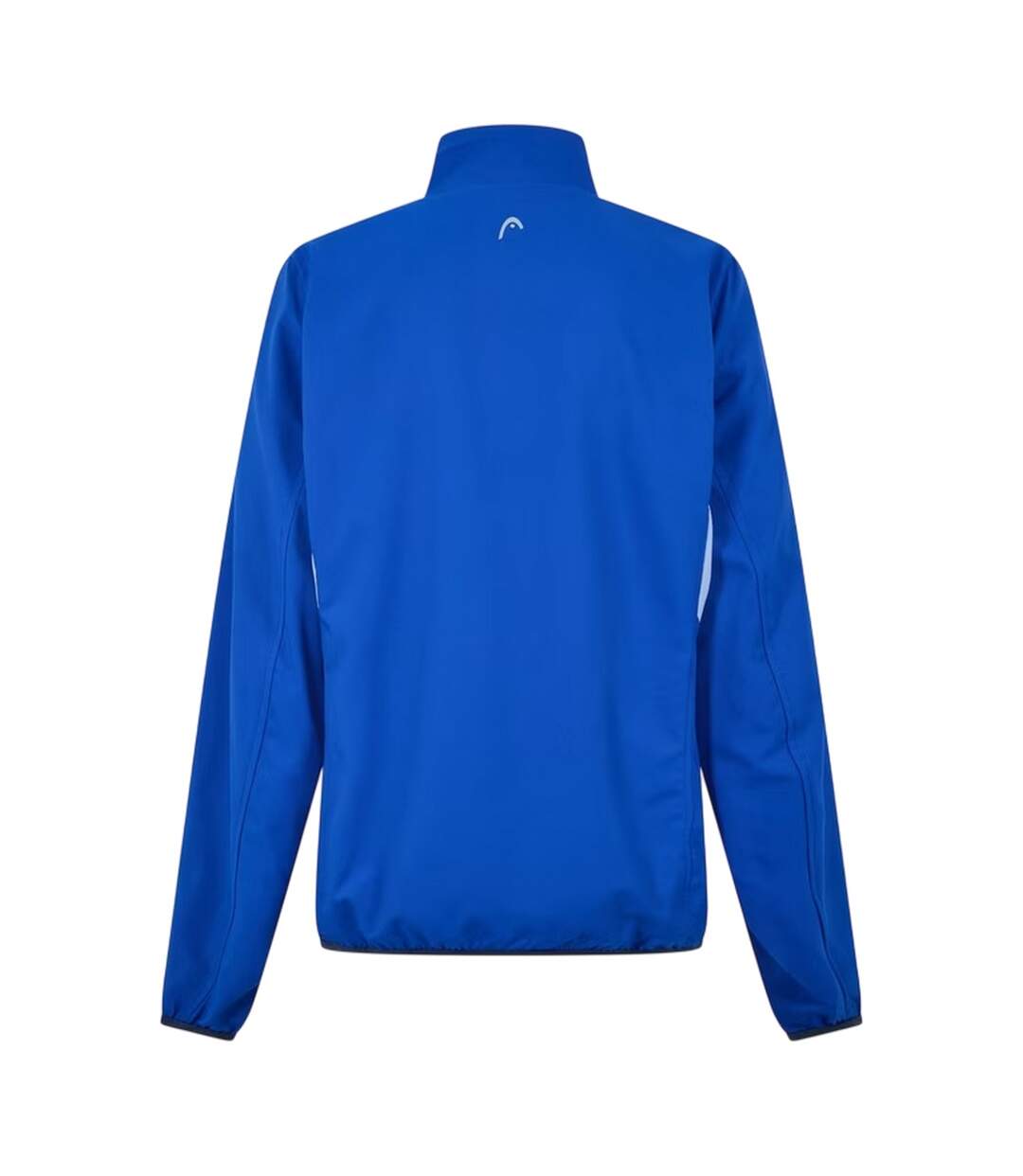Womens/ladies Club Logo Full Zip Track Jacket Blue Head-2